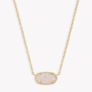 Kendra Scott Elisa necklace in shade “
Iridescent Drusy”